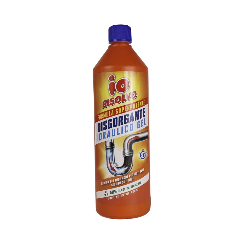 Io Risolvo Disgorgante GEL 1lt – Cartone 12 pz