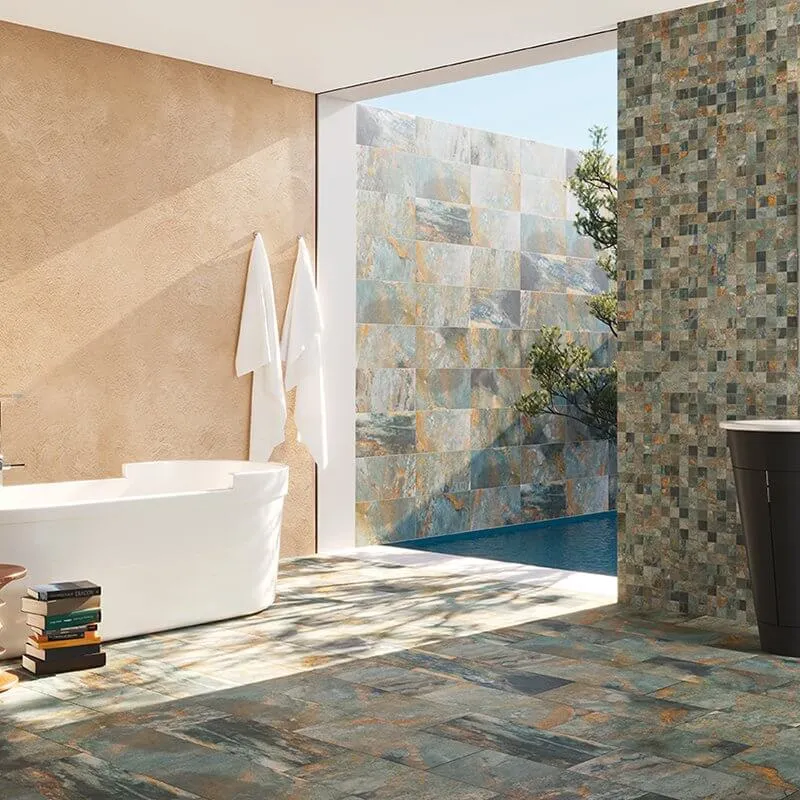 Gres Porcellanato Effetto Pietra Bocciardato 30x60 Jakarta Stone Lab - Herberia