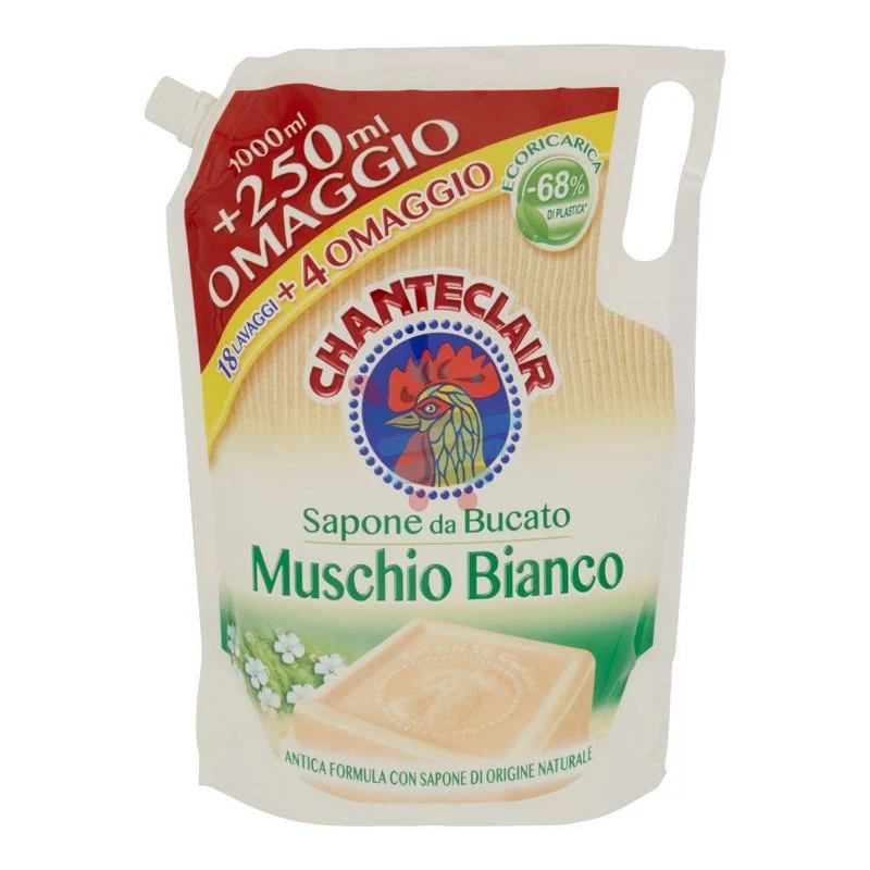 Chanteclair Sapone Bucato 1,5lt — Detersivo Lavatrice e Mano · Vendita all'ingrosso a cartone
