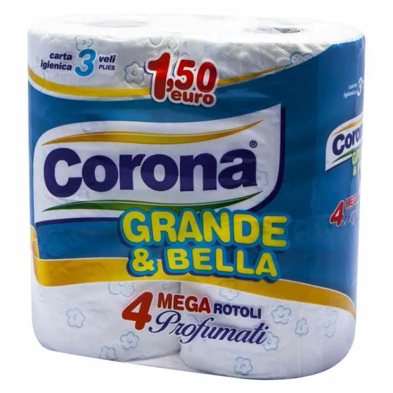 Corona Igienica Grande&bella Profumo pz 4 – Cartone 6 pz