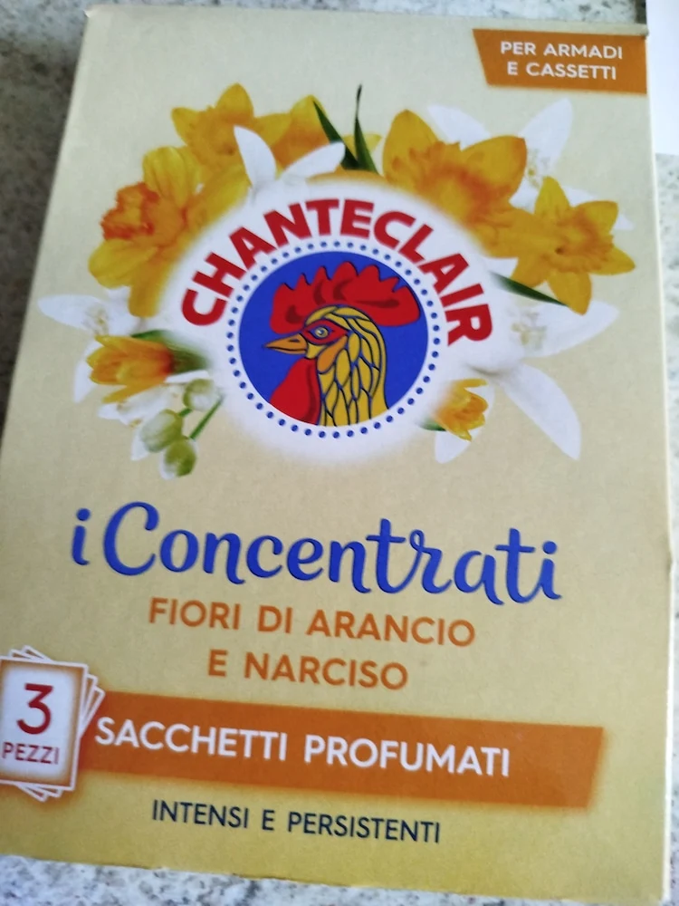 Chanteclair Clair Sacch Profumo pz 3 Muschio Bianco – Cartone 20 pz