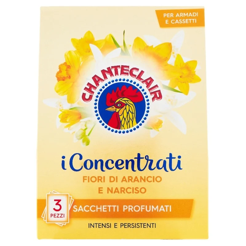 Chanteclair Clair Sacch Profumo pz 3 Arancio& Narciso – Cartone 20 pz