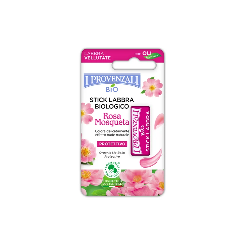 I Provenzali Stick Labbra 5,7ml Rosa Mosqueta – Cartone 12 pz