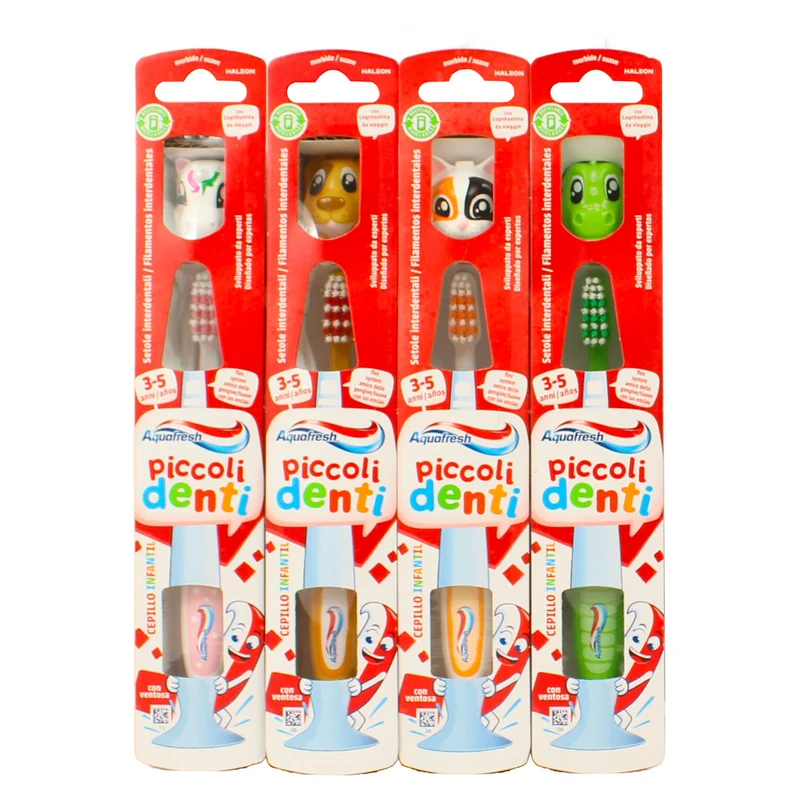 Aquafresh Spazzolino Piccoli Denti-amici – Cartone 12 pz