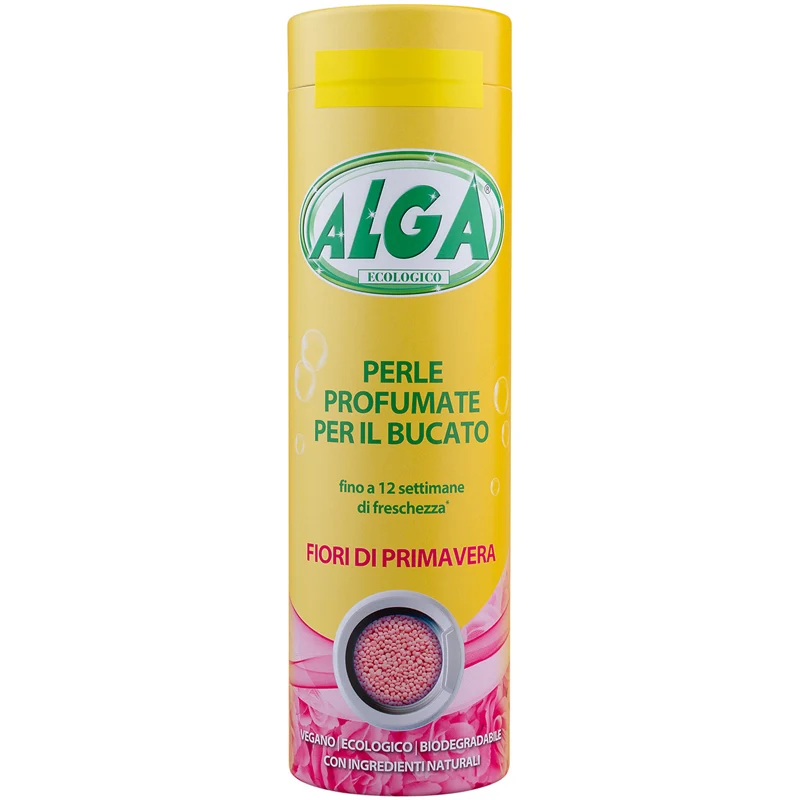 Alga Perle Bucato 275g — Additivo Smacchiante in Polvere · Vendita all'ingrosso a cartone