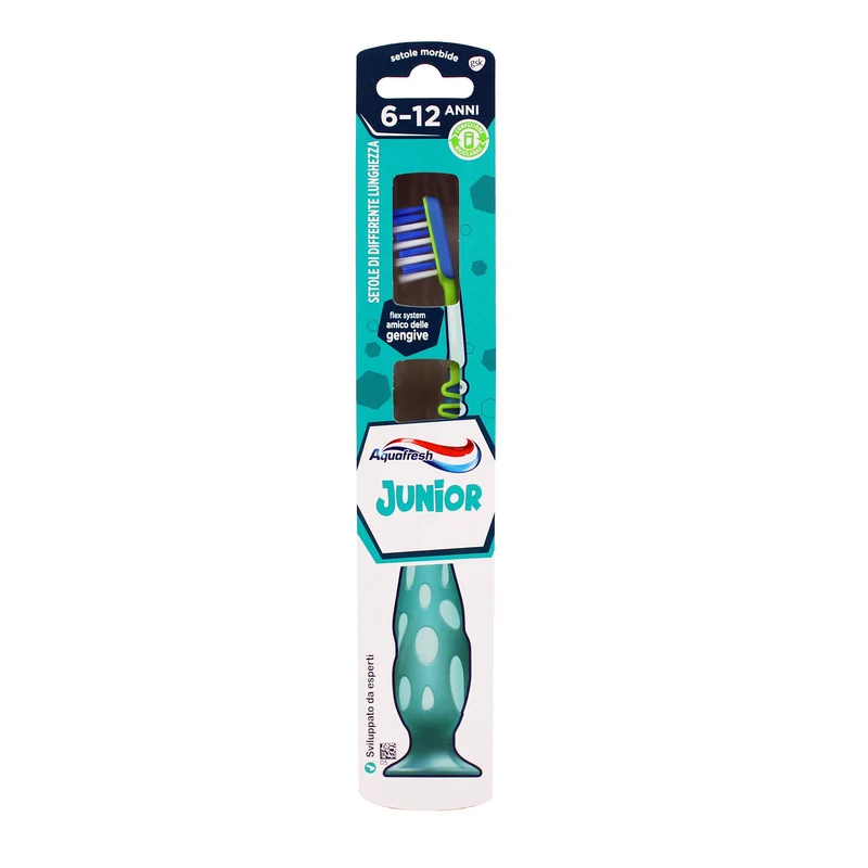 Aquafresh Spazzolino Flex Junior – Cartone 12 pz
