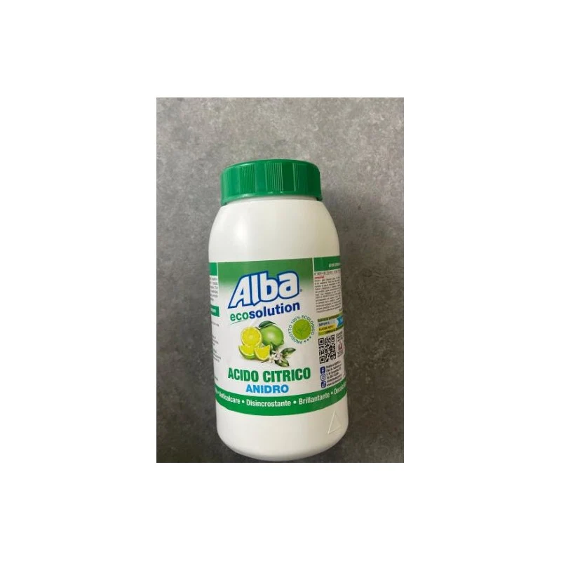 Alba Acido Citrico Anidro 1kg – Cartone 12 pz