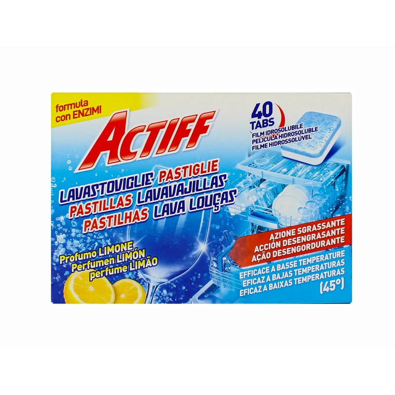 Actiff Tabs 40pz Lemon – Cartone 6 pz
