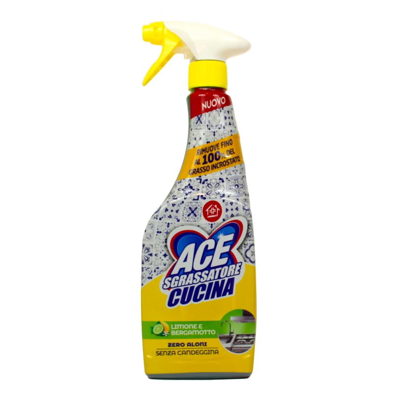 Ace Spray Sgrassante 600 ml — Vendita all'ingrosso a cartone