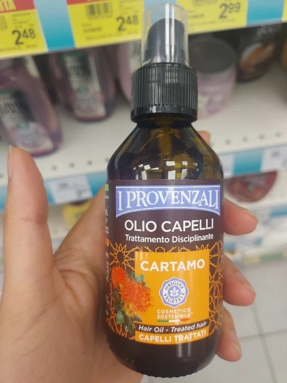 I Provenzali Olio Capelli Spray 100ml Cartamo – Cartone 6 pz