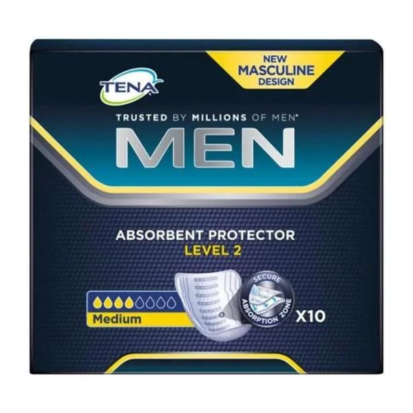 Tena Men Medium Level2 pz 10 – Cartone 6 pz