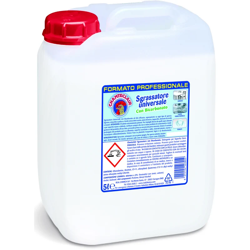 Chanteclair Sgrassante Tanica 5lt — Detergente Multiuso · Vendita all'ingrosso a cartone