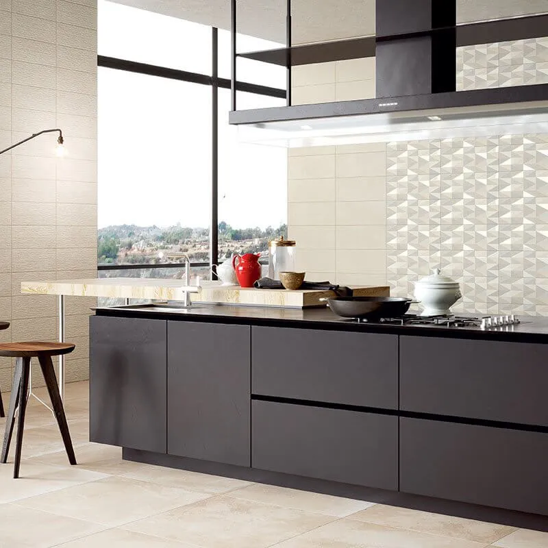 Rivestimento in Ceramica Effetto Pietra 20x50 Traccia Beige Dust - Herberia