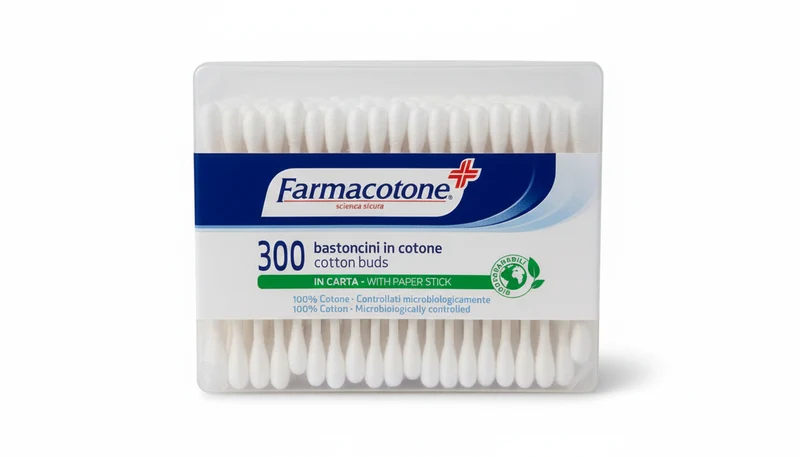 Farmacotone Bastoncini Biodegradabili pz 300 – Cartone 18 pz