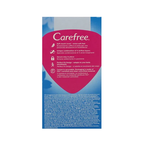 Carefree Salvaslip Aloe — Assorbente Igienico da 30 pezzi · Vendita all'ingrosso a cartone