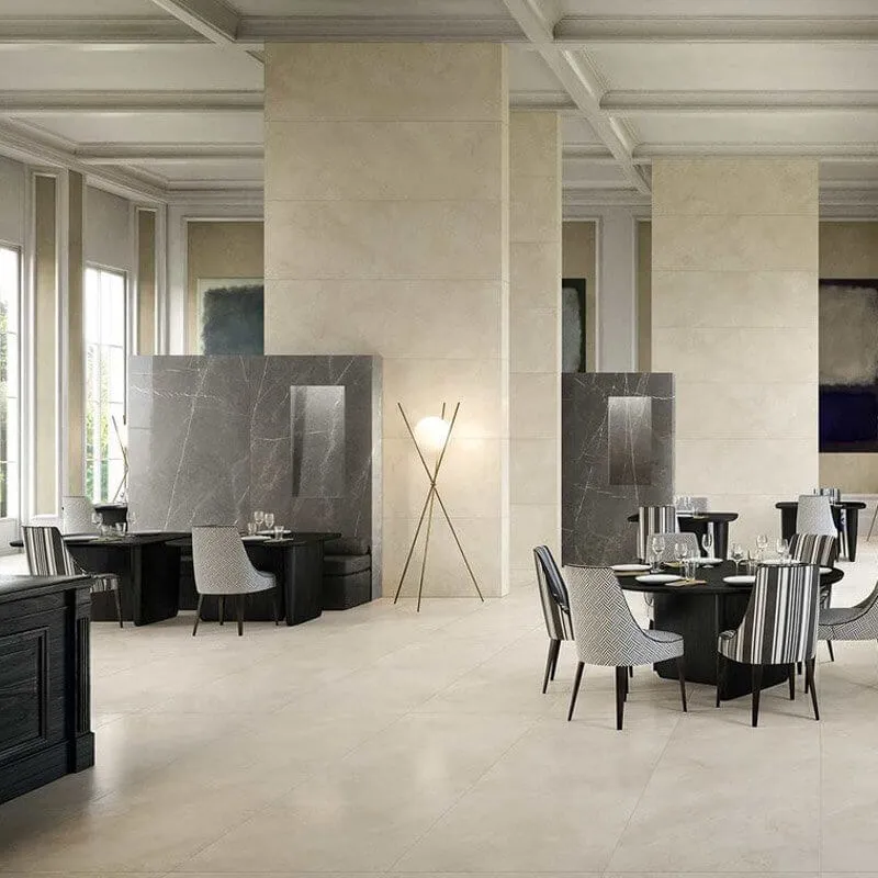 Gres Porcellanato Effetto Marmo Rettificato Smooth 60x120 9mm Marfil Stones & More 2.0 - Florim