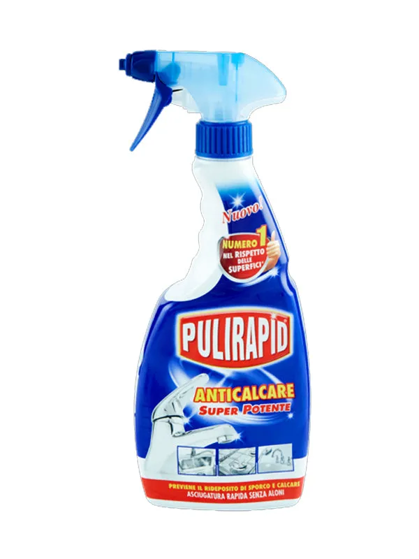 Pulirapid Anticalcare Spray Classico 500ml – Cartone 12 pz