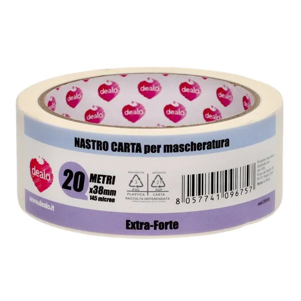 Dealo Nastro Carta — Nastro Adesivo in Carta Kraft · Vendita all'ingrosso a cartone
