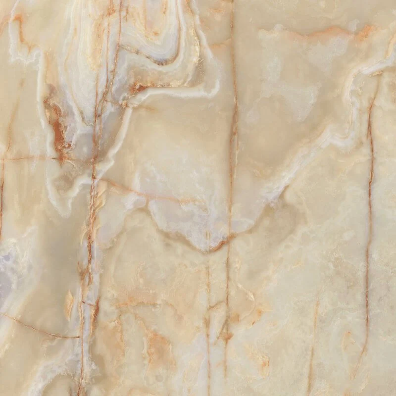 Gres Porcellanato Effetto Pietra Rettificato Satinato 60x120 6mm Golden Onyx Onyx&More - Florim