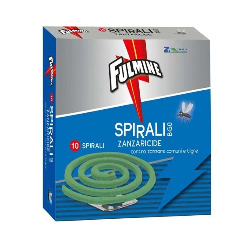 Fulmine Spirali pz 10 Geranio – Cartone 24 pz