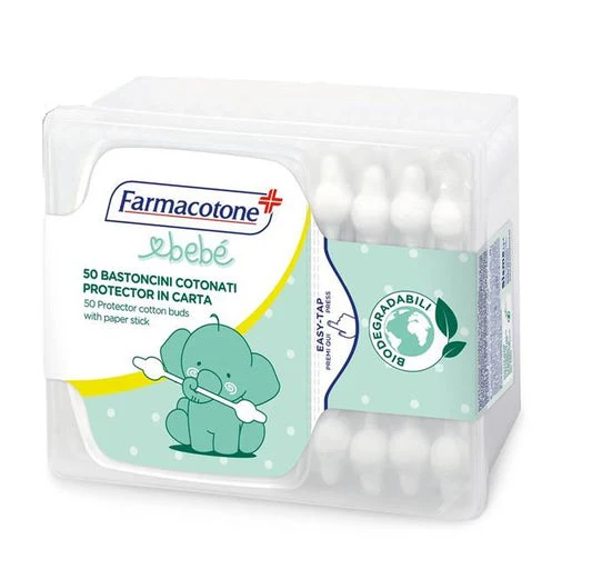 Dealo Cotton-fioc Biodegradabili Baby pz 55 – Cartone 36 pz