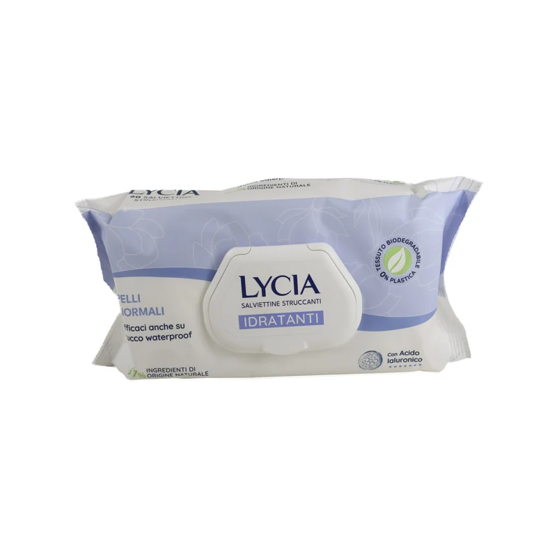 Lycia Salviette Strucc pz 60 Idratante – Cartone 12 pz