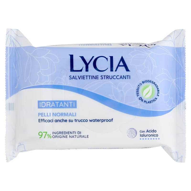 Lycia Salviette Strucc pz 20 Idratante – Cartone 12 pz
