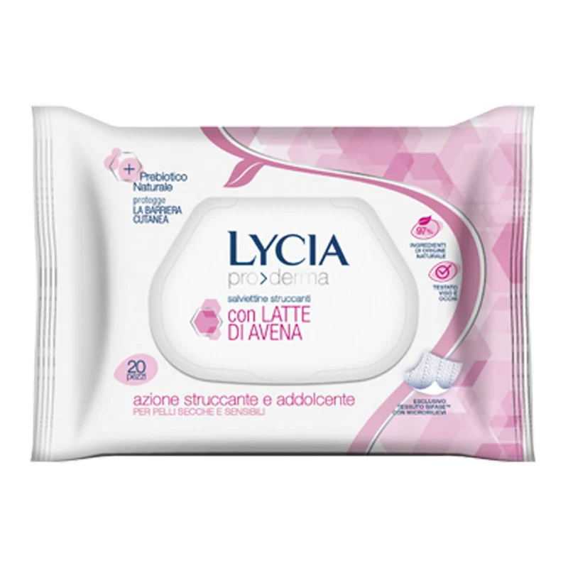 Lycia Salviette Strucc pz 20 Delicate – Cartone 12 pz
