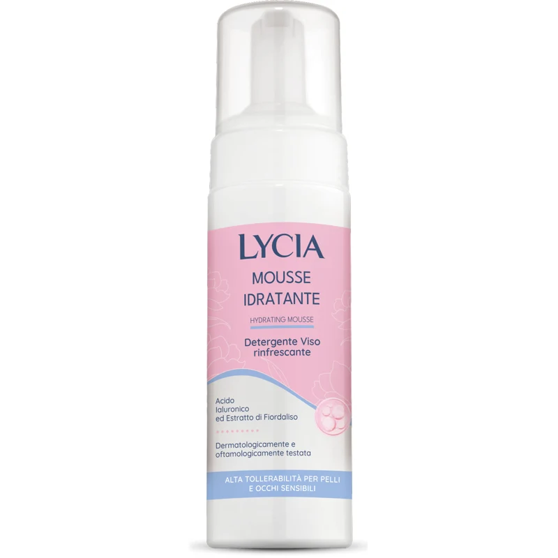 Lycia Detergente Mousse Idratante 150ml – Cartone 6 pz