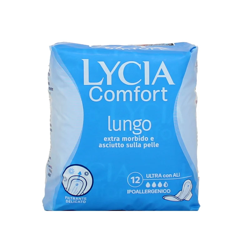 Lycia Assorbenti Ultra pz 12 Lungo Ali – Cartone 24 pz