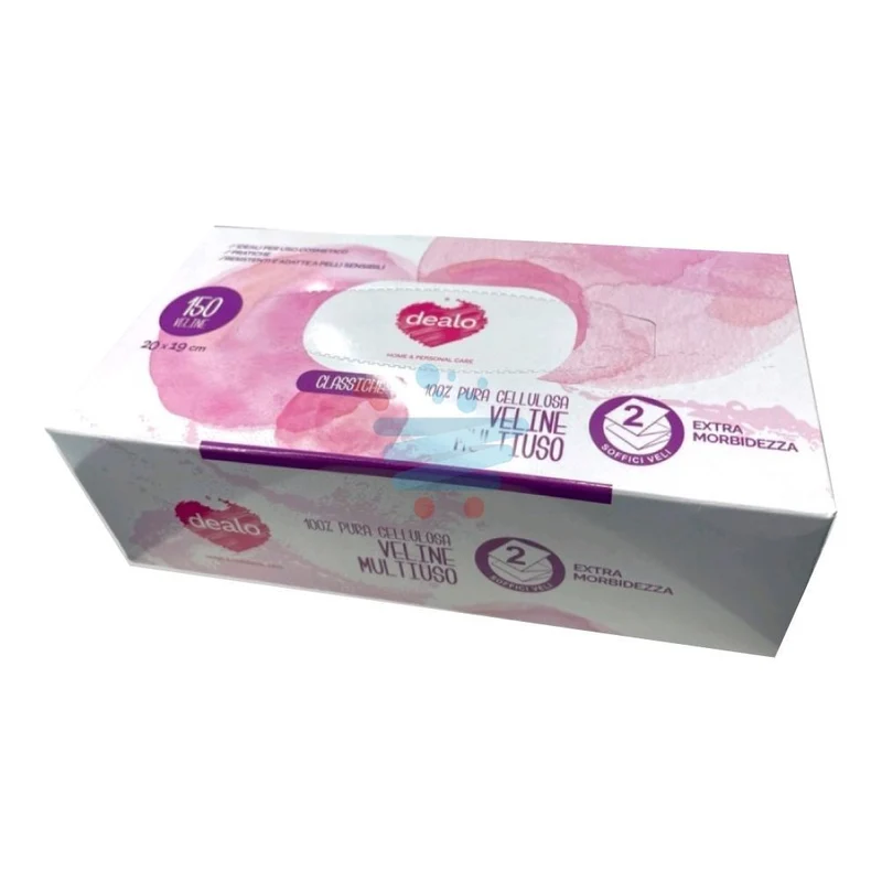 Dealo Fazzoletti Veline 2veli pz 150 – Cartone 24 pz