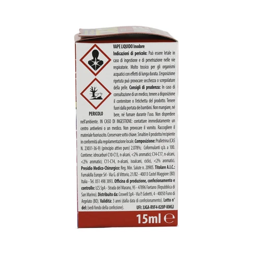 Vape Ricarica 30notti Nfinity 15ml – Cartone 30 pz