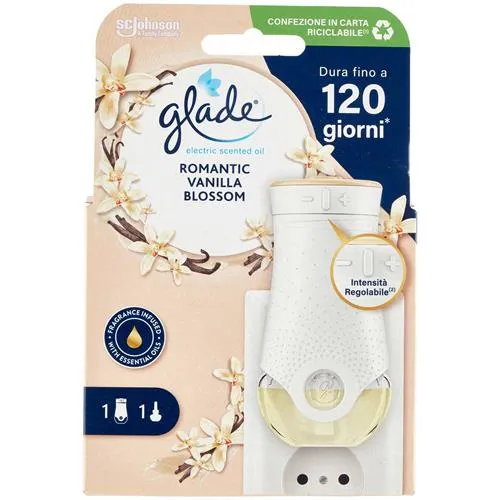 Glade Essential Oil Base+ric Vaniglia(it ) – Cartone 6 pz