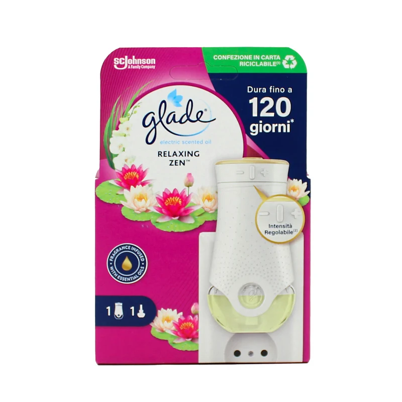 Glade Essential Oil Base+ric Relaxing Zen(it ) – Cartone 6 pz