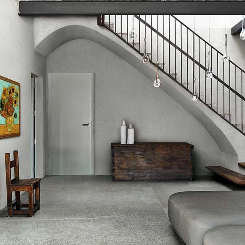Gres Porcellanato Effetto Cemento Rettificato Grip 20.2x20.2 20mm Gris Matieres De Rex - Florim