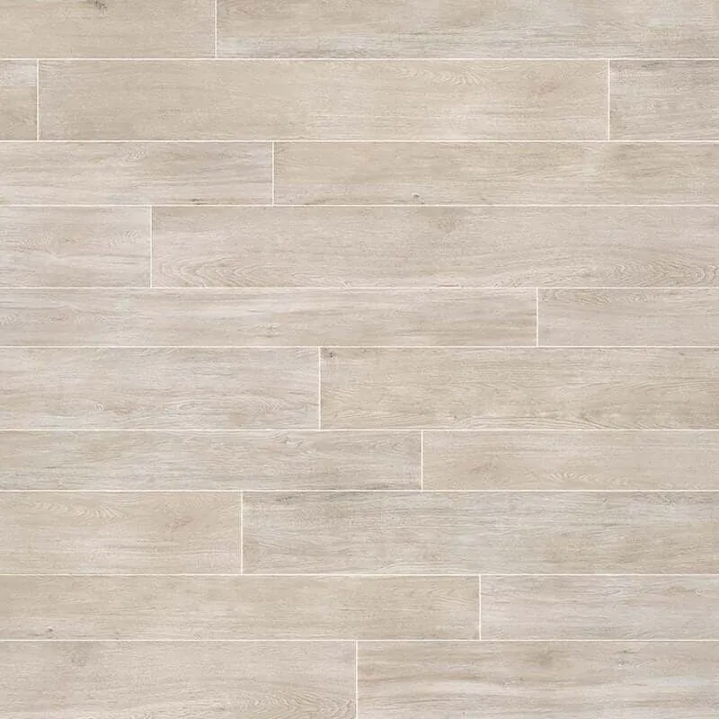 Gres Porcellanato Effetto Legno Rettificato Naturale 20x120 9mm White Selection Oak - Florim