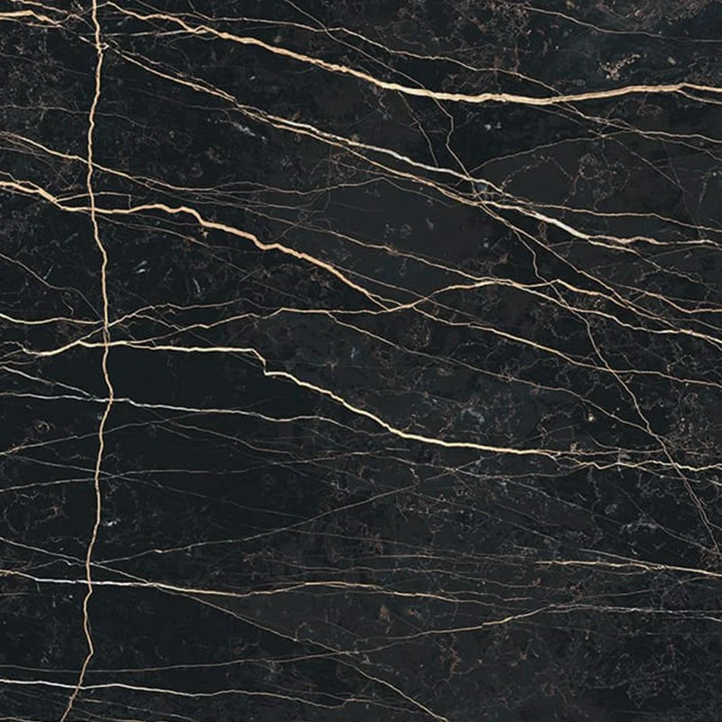 Gres Porcellanato Effetto Marmo Rettificato Lucido 80x80 6mm Thunder Night Prexious - Florim