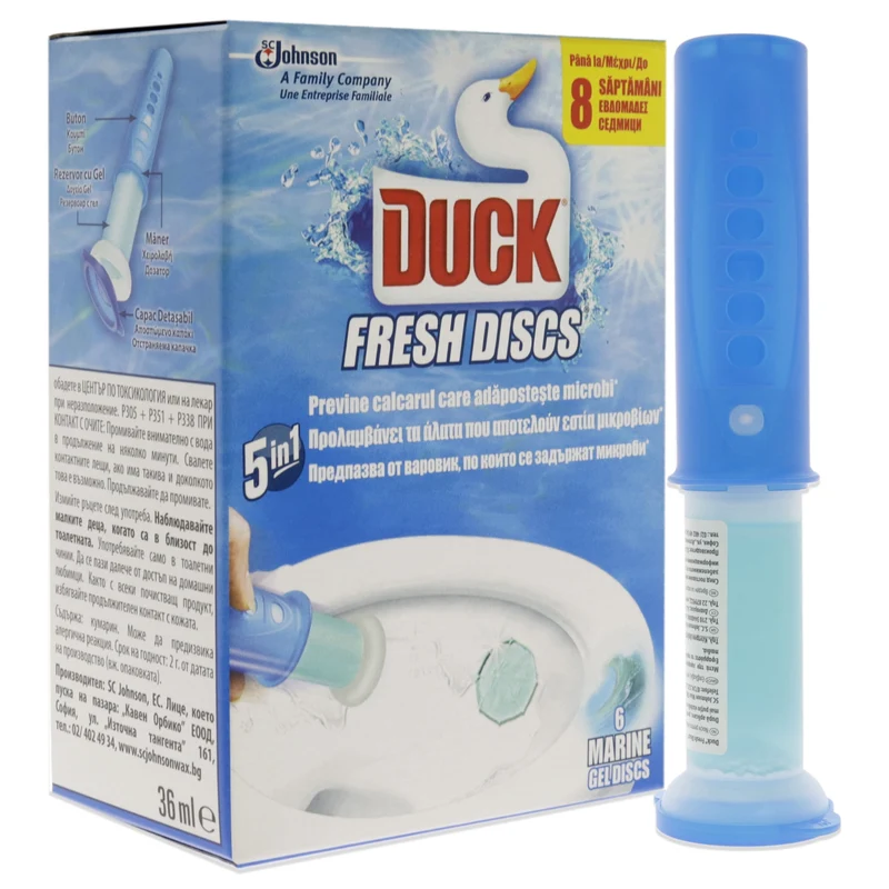 Duck WC 750ml Total GEL Disinfett Profumo Bipacco – Cartone 6 pz