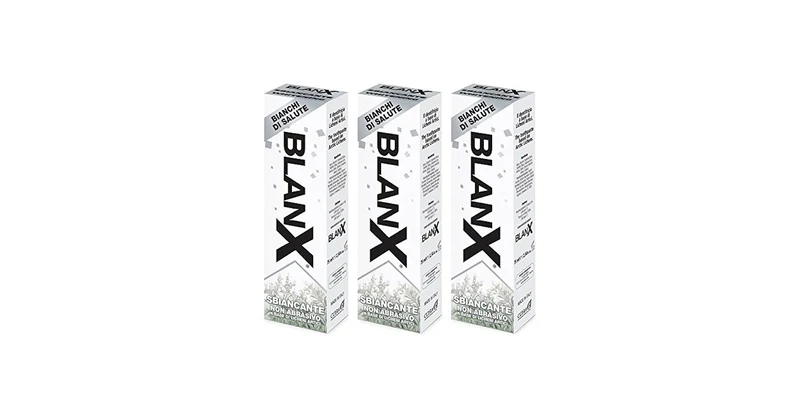 Blanx Dentifricio 75 ml — Sbiancante Igiene Orale · Cartone da 12 tubi