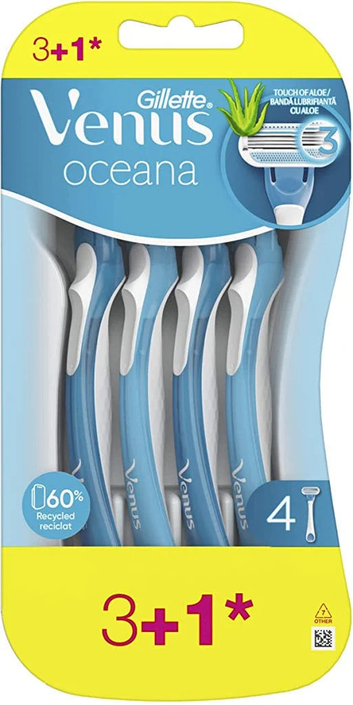 Gillette Rasoio Venus Oceana pz 3+1 – Cartone 5 pz