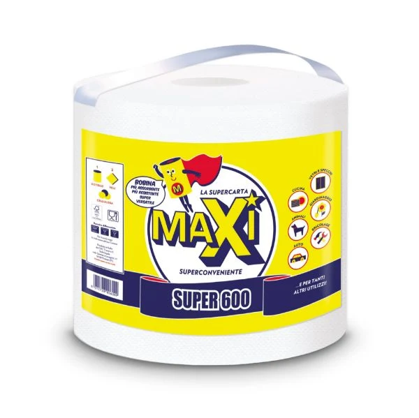 Maxi Bobina Super 600 560gr – Cartone 4 pz