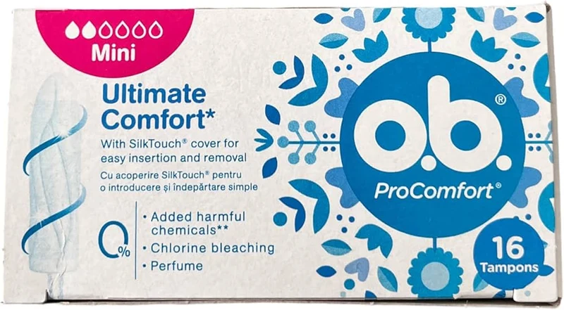 O.b. pz 16 Mini Pro-comfort – Cartone 6 pz