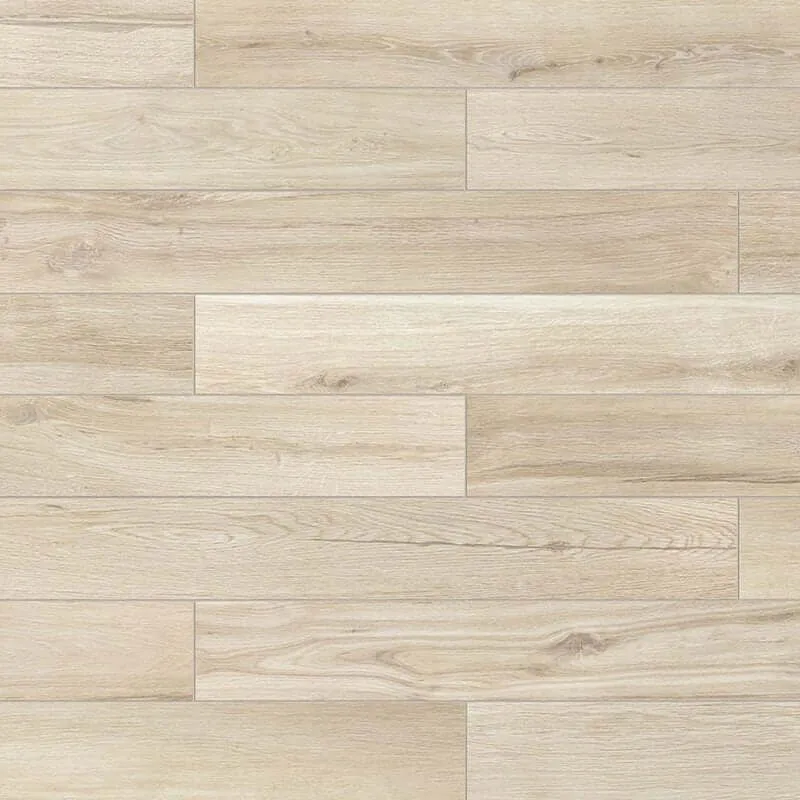 Gres Porcellanato Effetto Legno Rettificato Naturale 80x80 9mm Amande Planches De Rex - Florim