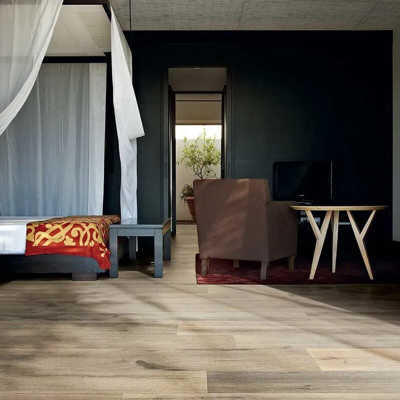 Gres Porcellanato Effetto Legno Rettificato Naturale 20x120 9mm Miel Planches De Rex - Florim