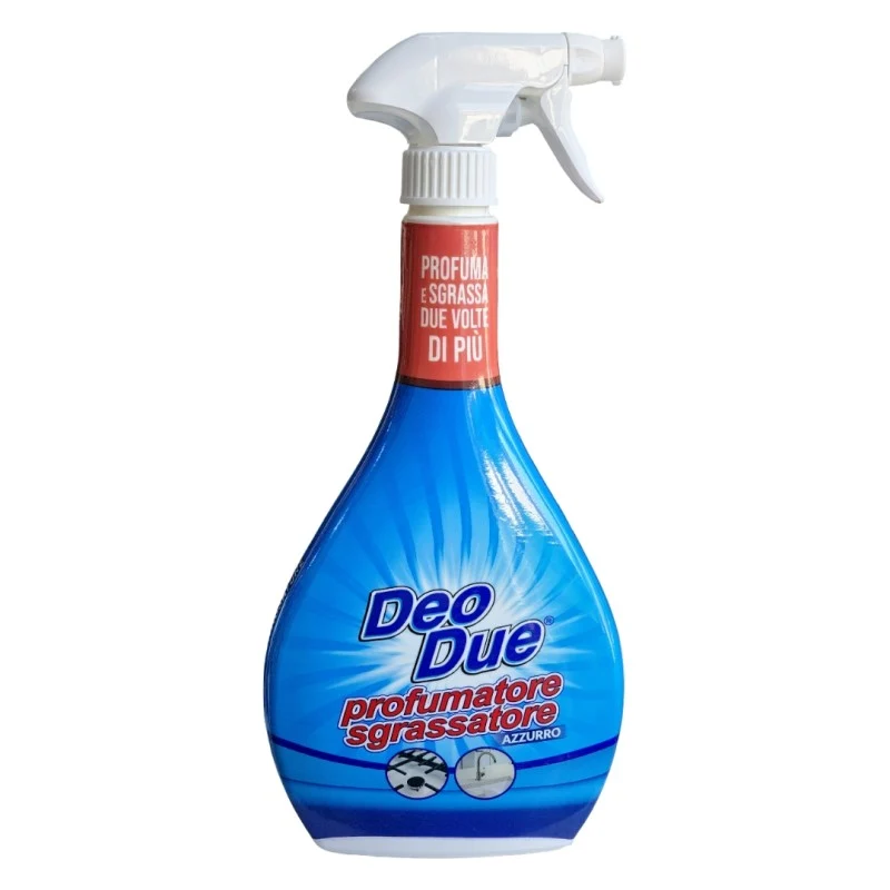 Deo Due — Sgrassante Profumatore Spray 600 ml · Vendita all'ingrosso a cartone