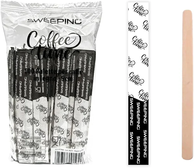 Spiccio Caffe'palettine Legno Imbust Sing pz 100 (dealo) – Cartone 24 pz