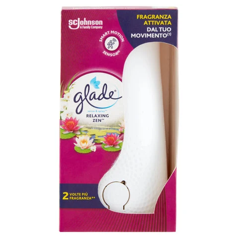 Glade Sense&Spray — Diffusore Automatico Profumatore Ambienti · Cartone 4 confezioni