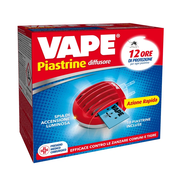 Flash Elettroemanatore Base+10 Piastrine – Cartone 12 pz