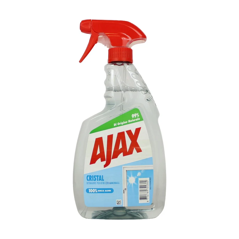 Ajax Vetri Spray 750ml Crystal Clean – Cartone 12 pz