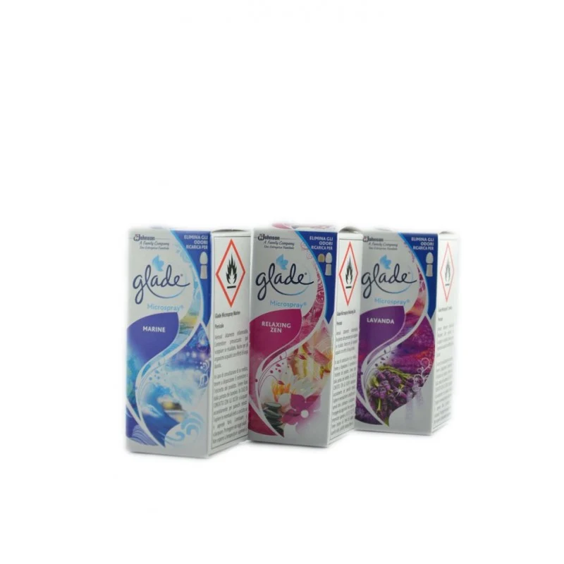 Glade Microspray Touch&fresh Ricarica Lavaggi Oa-rzen mix – Cartone 12 pz